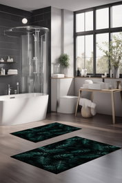 Mijölnir Juego de alfombrillas de baño CT-5335 de 2 piezas Multicolor